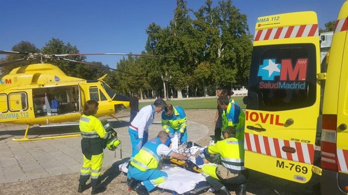 Suceso en Aranjuez con dos apuñalados