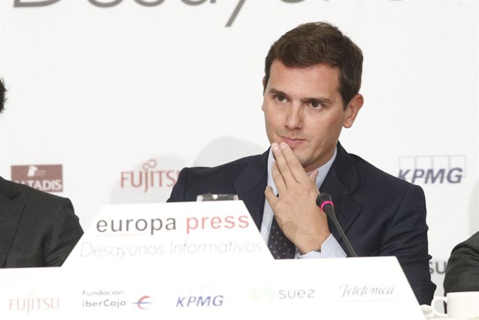El president de Ciudadanos, Albert Rivera, protagonitza l'Esmorzar Informatiu 