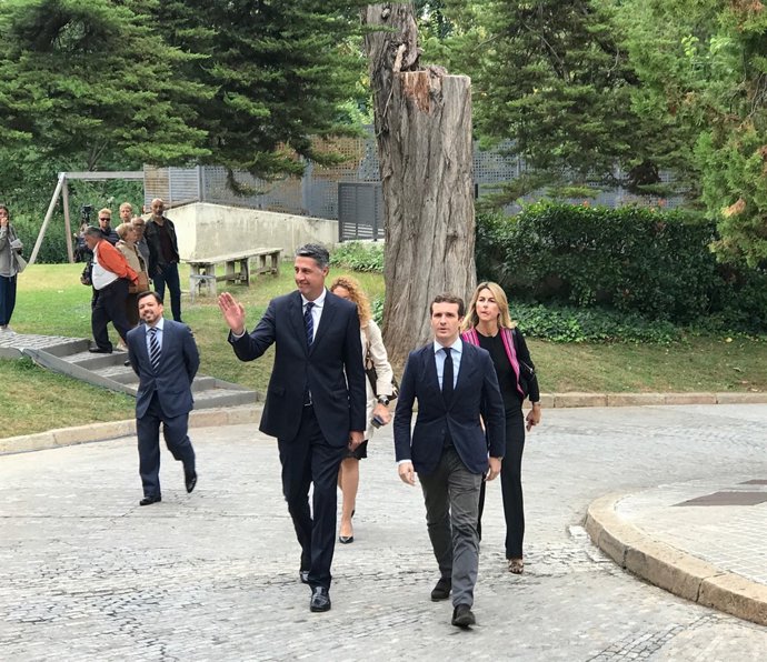 El president del PP, Pablo Casado