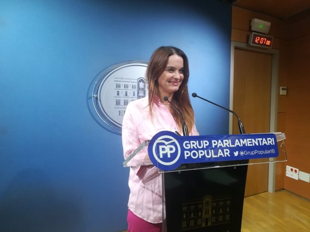 La portavoz adjunta del GPP, Margalida Prohens