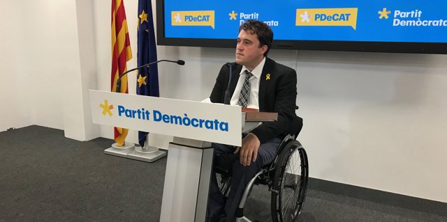 El president del PDeCAT, David Bonvehí
