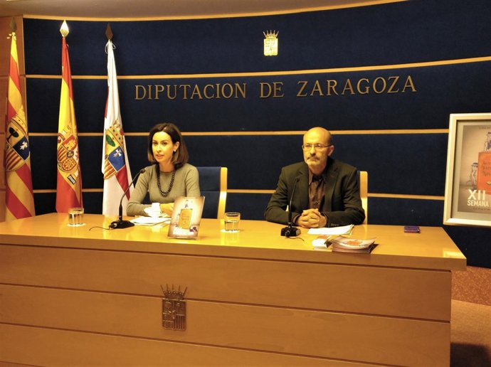 Ladrero y Remón este viernes en rueda de prensa.