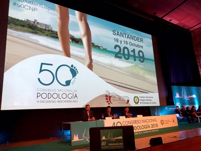 Presentación de la 50 edición del Congreso Nacional de Podología