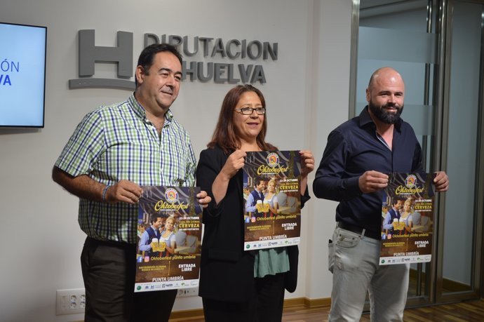 Presentación del Oktoberfest de Punta Umbría. 