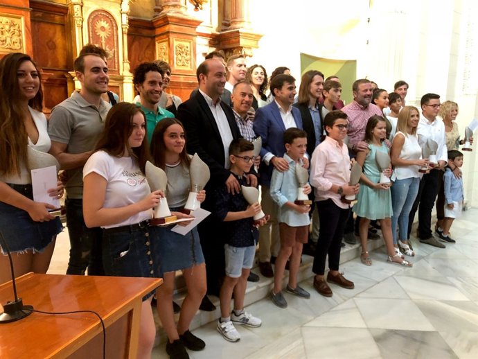 Entrega de premios del II Circuito de Travesías a Nado por los pantanos de Jaén.