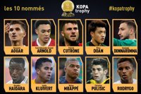 El francés Kylian Mbappé encabeza la lista de candidatos al novedoso Trofeo Kopa