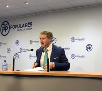 Lacalle (PP) llama a la "reflexión" del PSOE en la elección al Consultivo y de Cuentas y le reclama "lealtad"