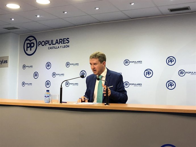 El vicesecretario de Organización del PPCyL, Javier Lacalle