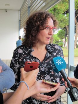 La secretaria general de CCOO-A, Nuria López. 