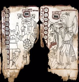 Imagen del Códice Maya de México