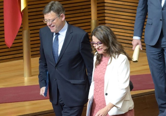 Ximo Puig y Mónica Oltra 