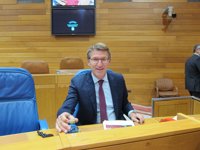 Debate.- Feijóo anuncia que Galicia aprobará ya su techo de gasto y lo contrapone con la "debilidad" del Gobierno