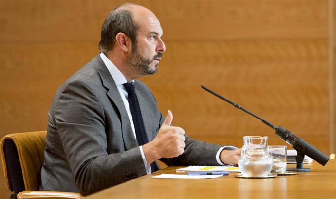 El vicepresidente de la Comunidad de Madrid, Pedro Rollán