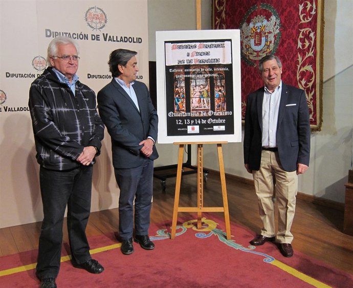 Valladolid.- Presentación Mercado Medieval y Vendimia de Quintanilla de Onésimo 