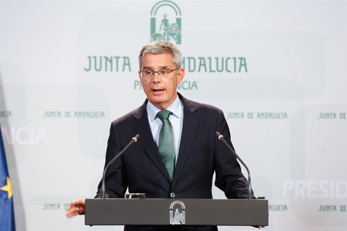 El portavoz del Gobierno, Juan Carlos Blanco