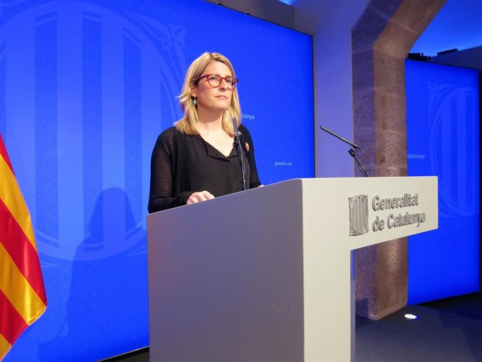 Elsa Artadi, consellera y portavoz de la Generalitat