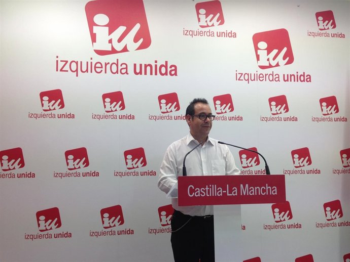 El coordinador regional de IU, Juan Ramón Crespo