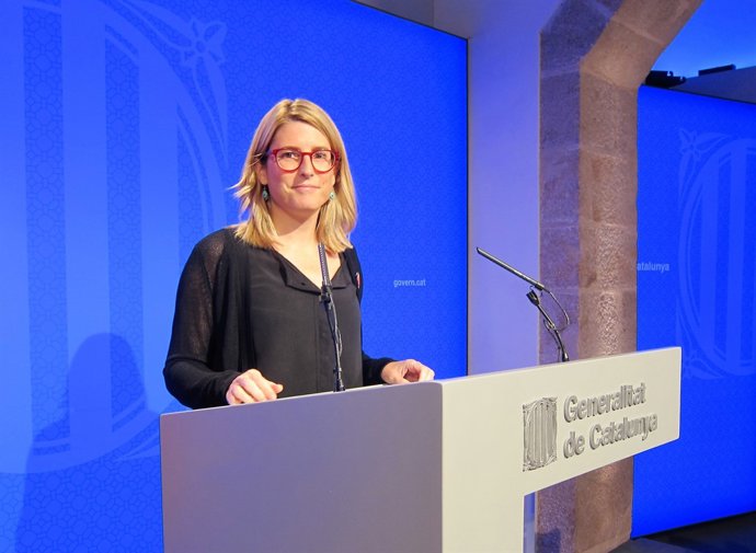 Elsa Artadi, consellera i portaveu de la Generalitat