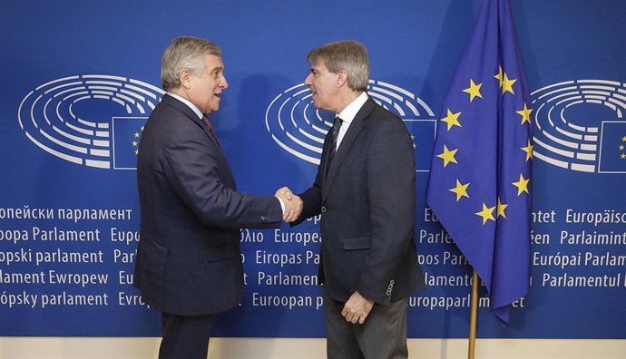 El presidente de la Comunidad, Ángel Garrido, en Bruselas