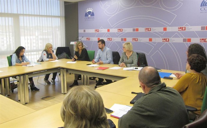 Reunión del Grupo Socialista con la Asociación de Ayuda a la Dependencia