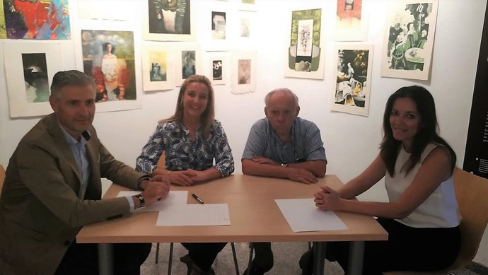 Cesión de obras del artista Enrique Ramos Guerra al museo de Alcalá