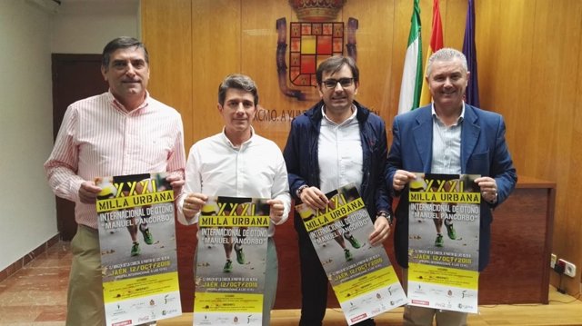 Presentación de la XXXI Milla Urbana Internacional de Otoño Manuel Pancorbo.
