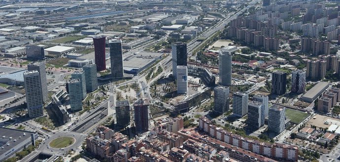 Plaza Europa de L'Hospitalet de Llobregat