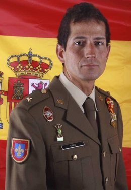 El comandante Fernando Yarto Nebreda, fallecido en Jaca (Huesca)