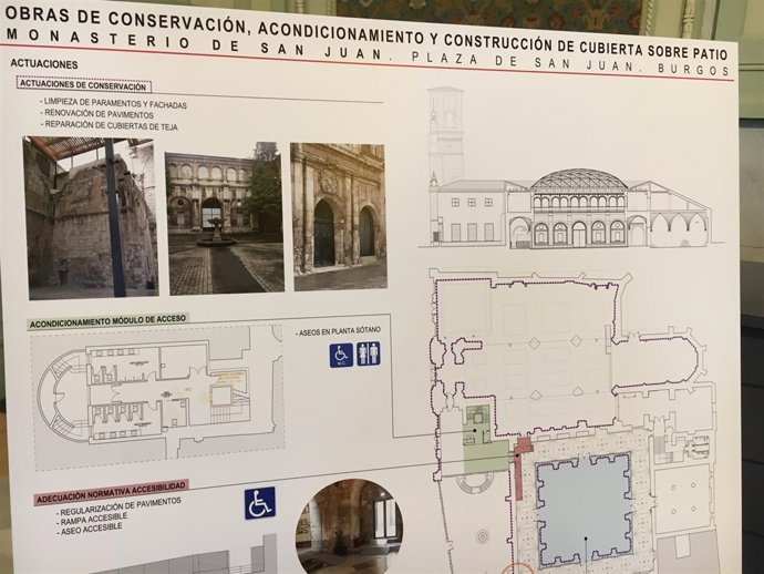 Rehabilitación del Monasterio de San Juan. 