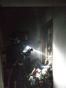 Imagen facilitada por el Consorcio de Extinción de Incendios y Salvamento