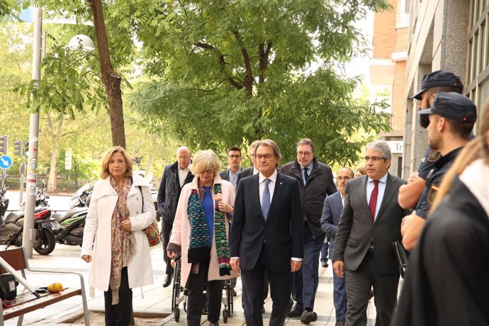 El Tribunal de Cuentas juzga al expresidente de la Generalitat de Cataluña Artur