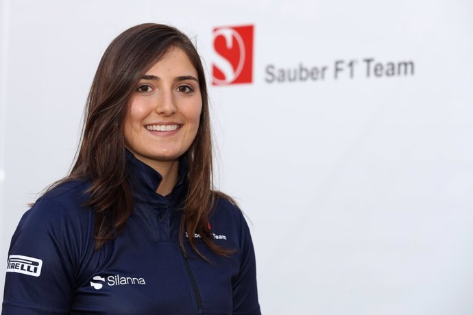 Tatiana Calderón, piloto de desarrollo de Sauber