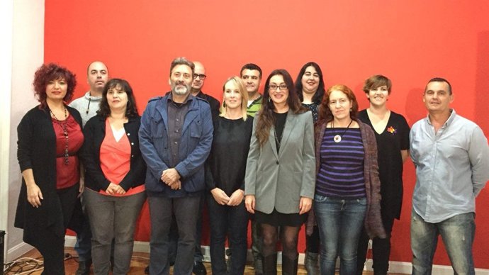 Foto de cabezas de lista de IU en muncipios de la Comunidad de Madrid