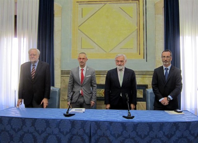 Imagen del acto de RAE y la USAL, 10-10-18