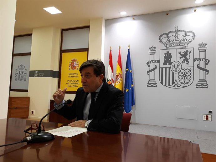 El delegado del Gobierno en La Rioja, José Ignacio Pérez