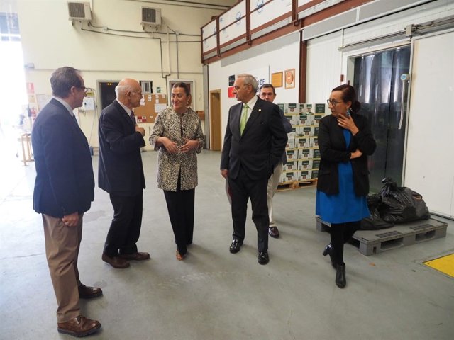 Barcones visita el Banco de Alimentos de Valladolid