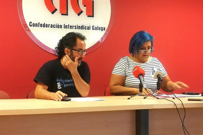 Comité de empresa del servicio de limpieza del Hospital de Conxo y CIG.