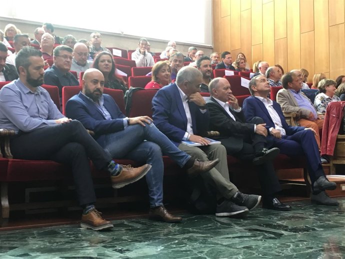 Valladolid.- Rodríguez Zapatero, durante su participación en una jornada de UGT