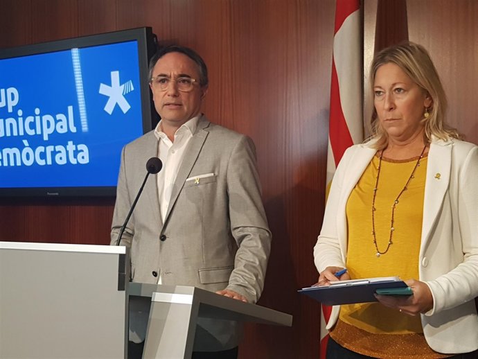 Neus Munté y Jaume Ciurana (PDeCAT)