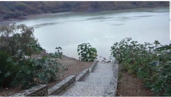 Laguna de La Barrera en Málaga capital 