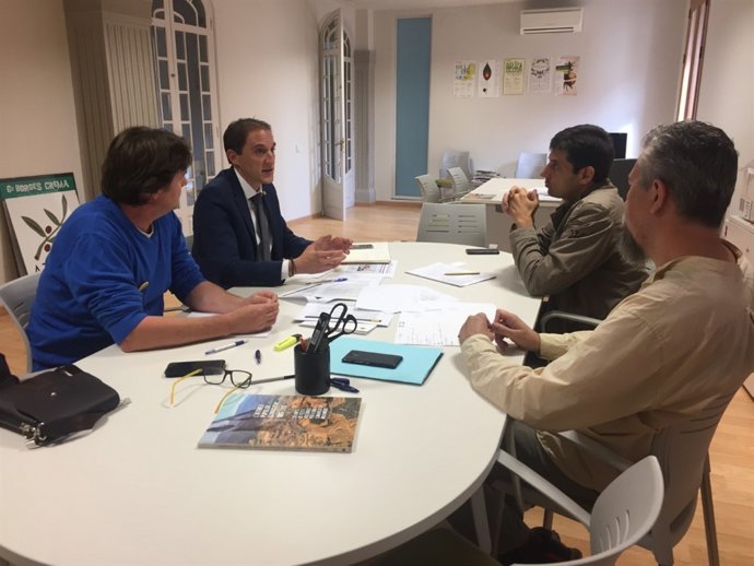 José Crespín se ha reunido este miércoles con la plataforma Rescap-2