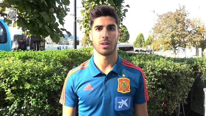 El jugador internacional español Marco Asensio