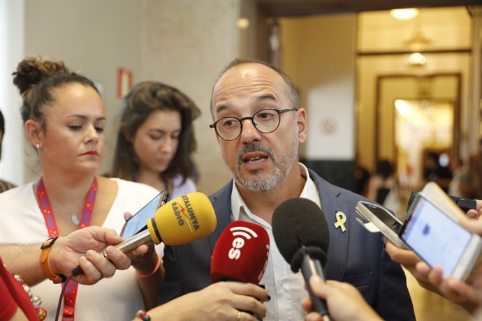 Roda de premsa dels Portaveu del Congrés dels Diputats