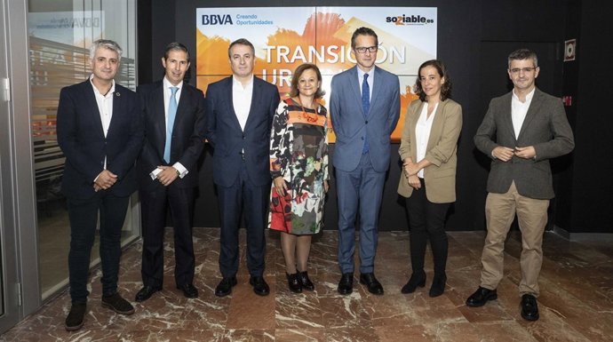 Foro #latransiciónurgente, organizado por BBVA y Soziable.Es
