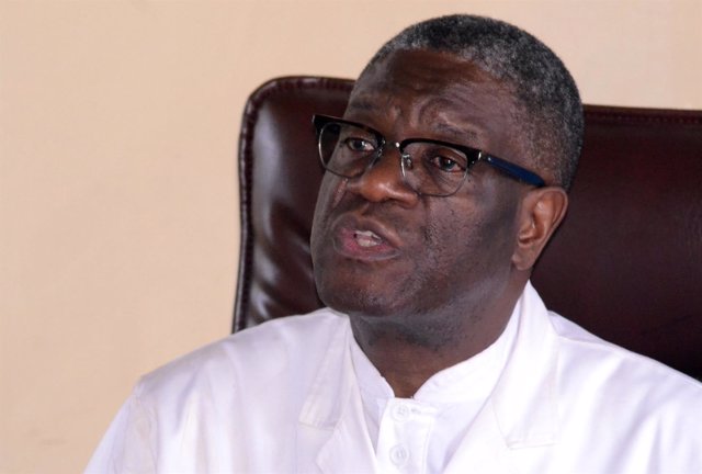 El doctor congoleño y Premio Nobel de la Paz Denis Mukwege