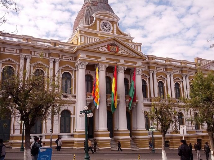 Asamblea Legislativa en La Paz, Bolivia