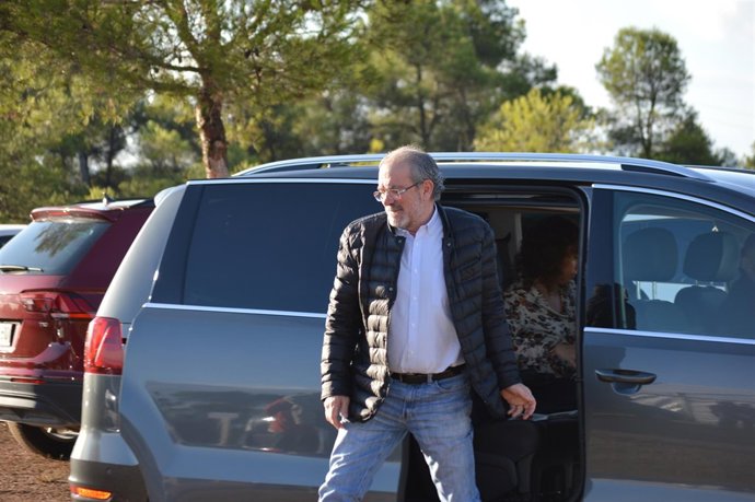 Joan Reñé, aquest dimecres a Maials (Lleida)