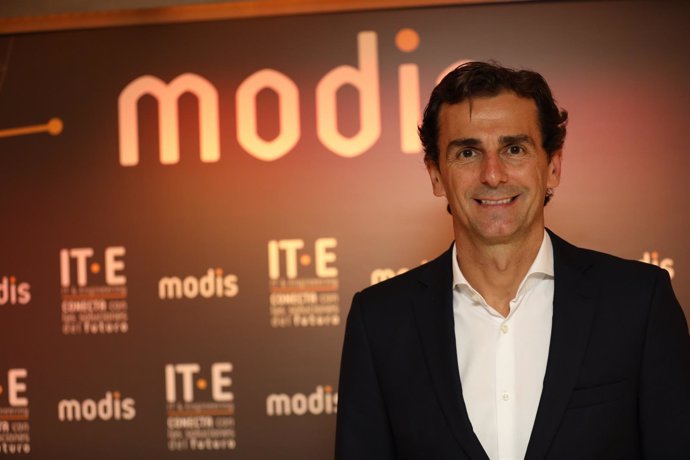 Pedro Martínez de la Rosa, en un acto de Modis IT & Engineering