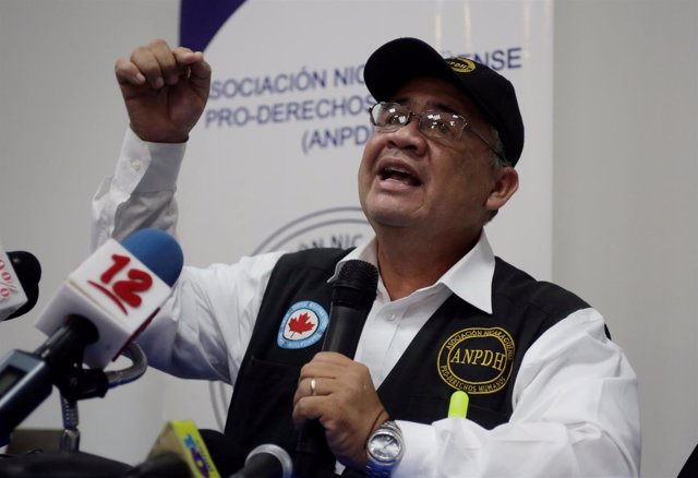El activista y defensor de los DDHH nicaragüense Álvaro Leiva.
