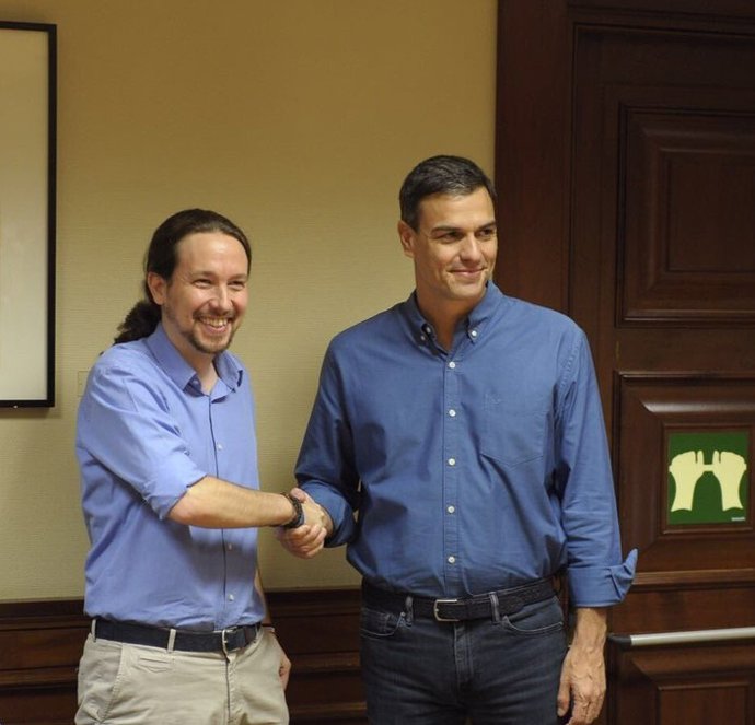 Pedro Sánchez i Pablo Iglesias
